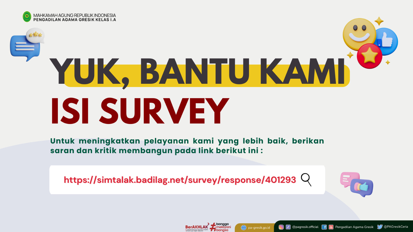 Yuk Isi Survey