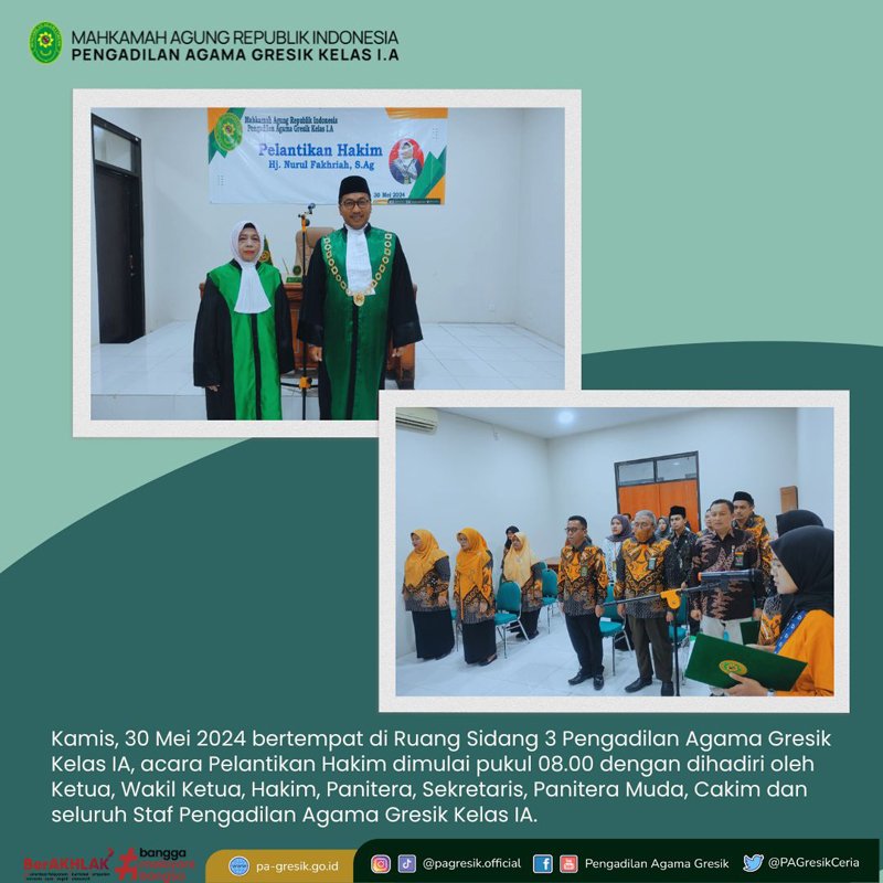 Pelantikan 30 5 24 2