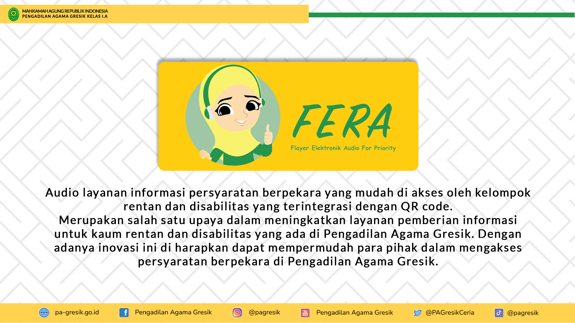 FERA (Flayer Elektronik Audio for Priority)